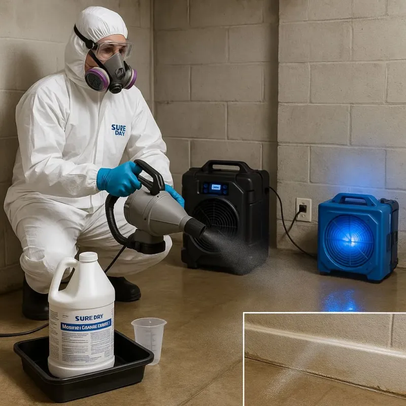 Sanitization and Odor Removal process in Oak Grove, LA