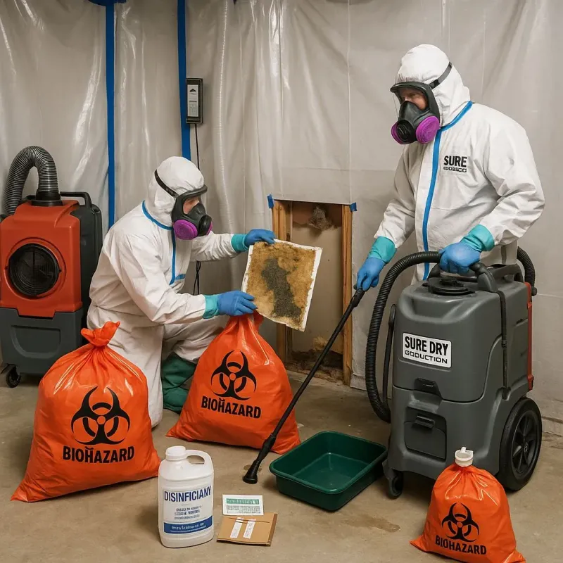 Contaminated Water Handling Protocols process in Oak Grove, LA