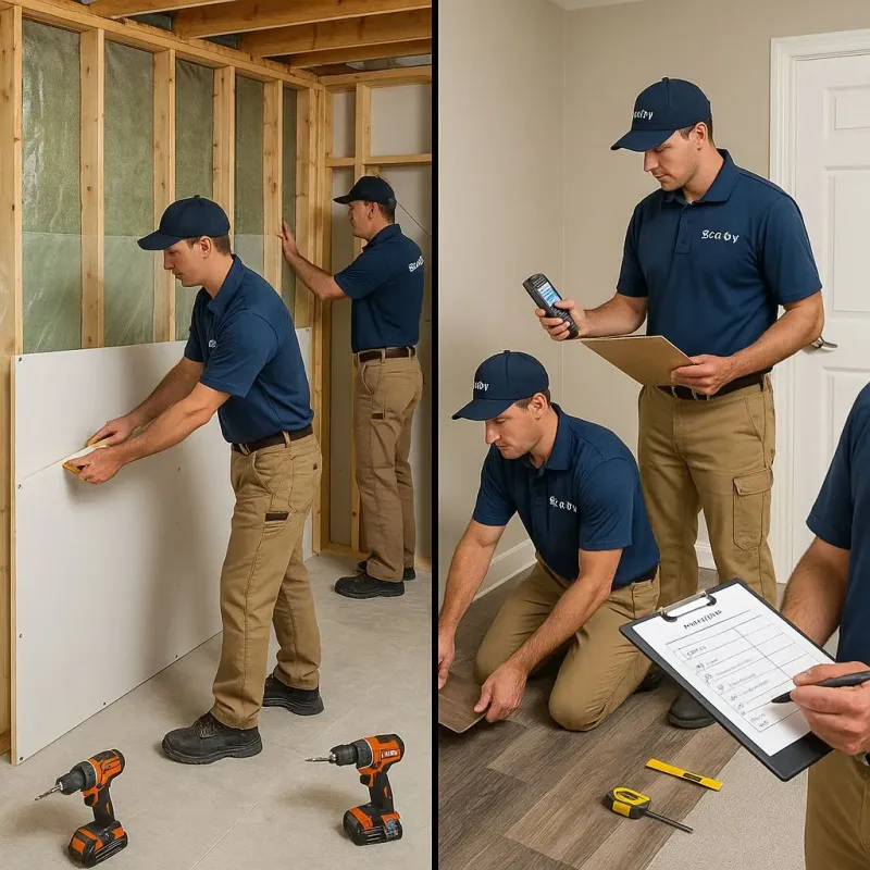 Repairs and Reconstruction process in Oak Grove, LA