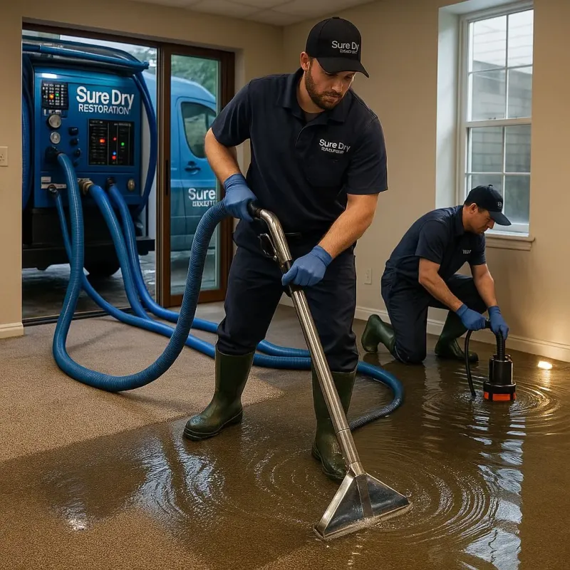 Water Extraction and Removal process in Oak Grove, LA
